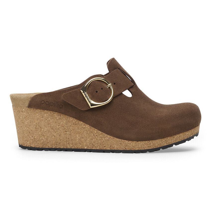 
                  
                    Birkenstock | Papillio | Fany Ring-Buckle | Suede Leather | Narrow
                  
                