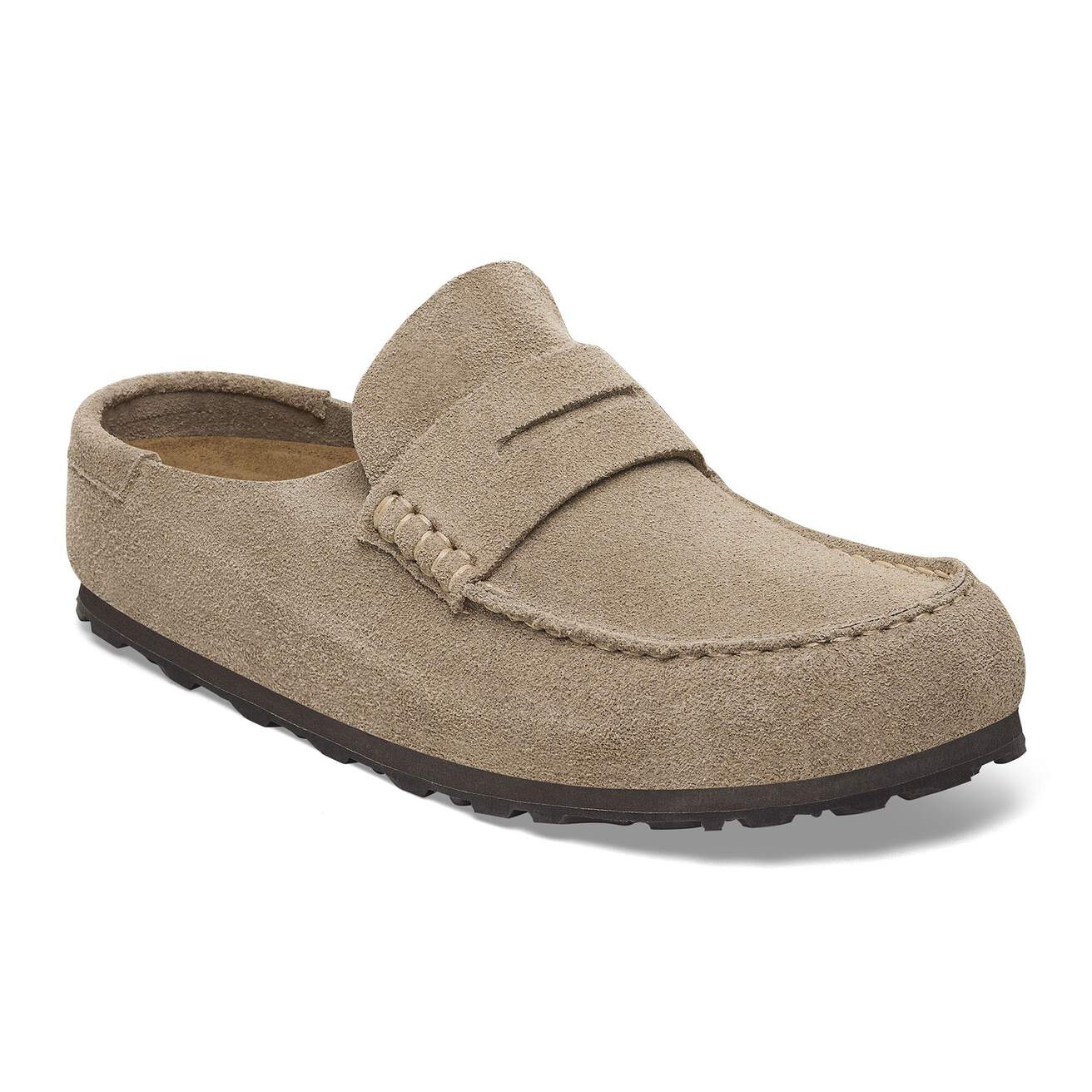
                  
                    Birkenstock | Naples Wrapped Suede | Taupe
                  
                