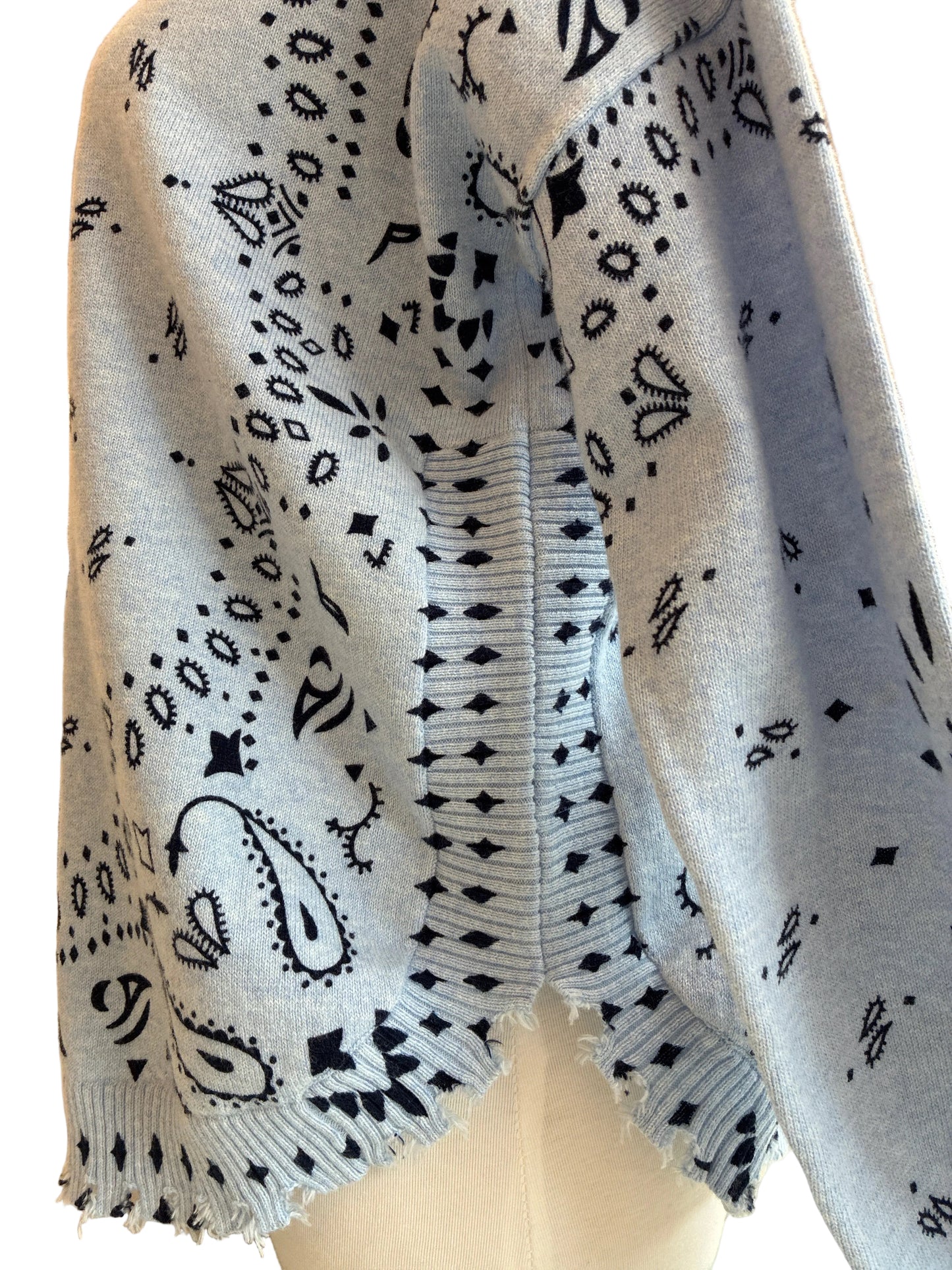 
                  
                    J.Society | Paisley Hoodie | Chambray
                  
                