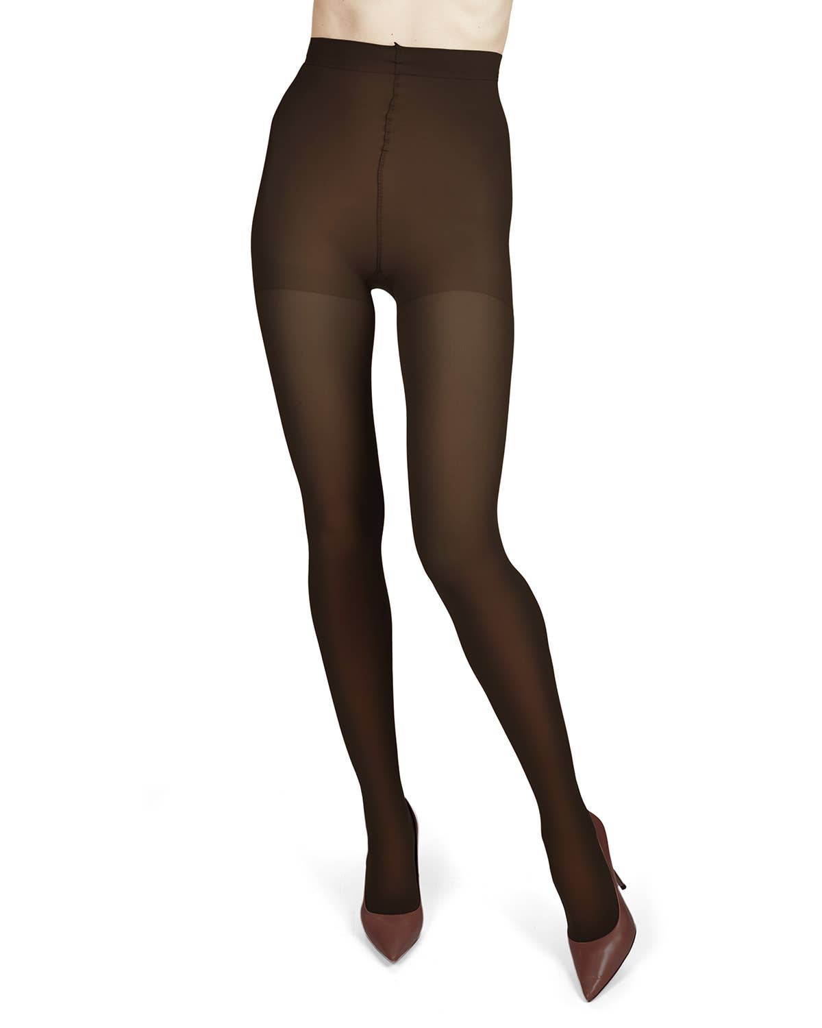 
                  
                    Microfiber Shaper Opaque Tights: Black / S-M
                  
                
