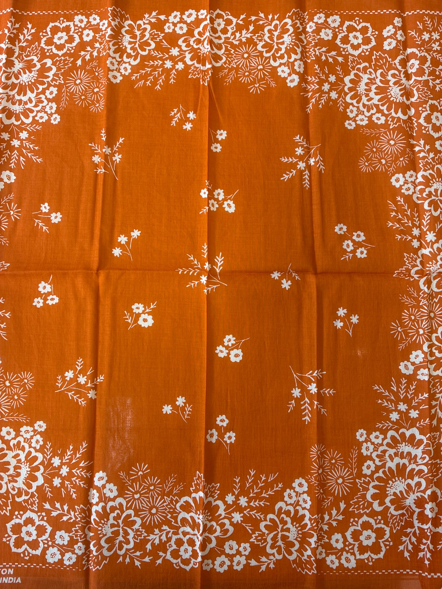 
                  
                    Last Chance Textiles | Cotton Field Bandana | Terra
                  
                