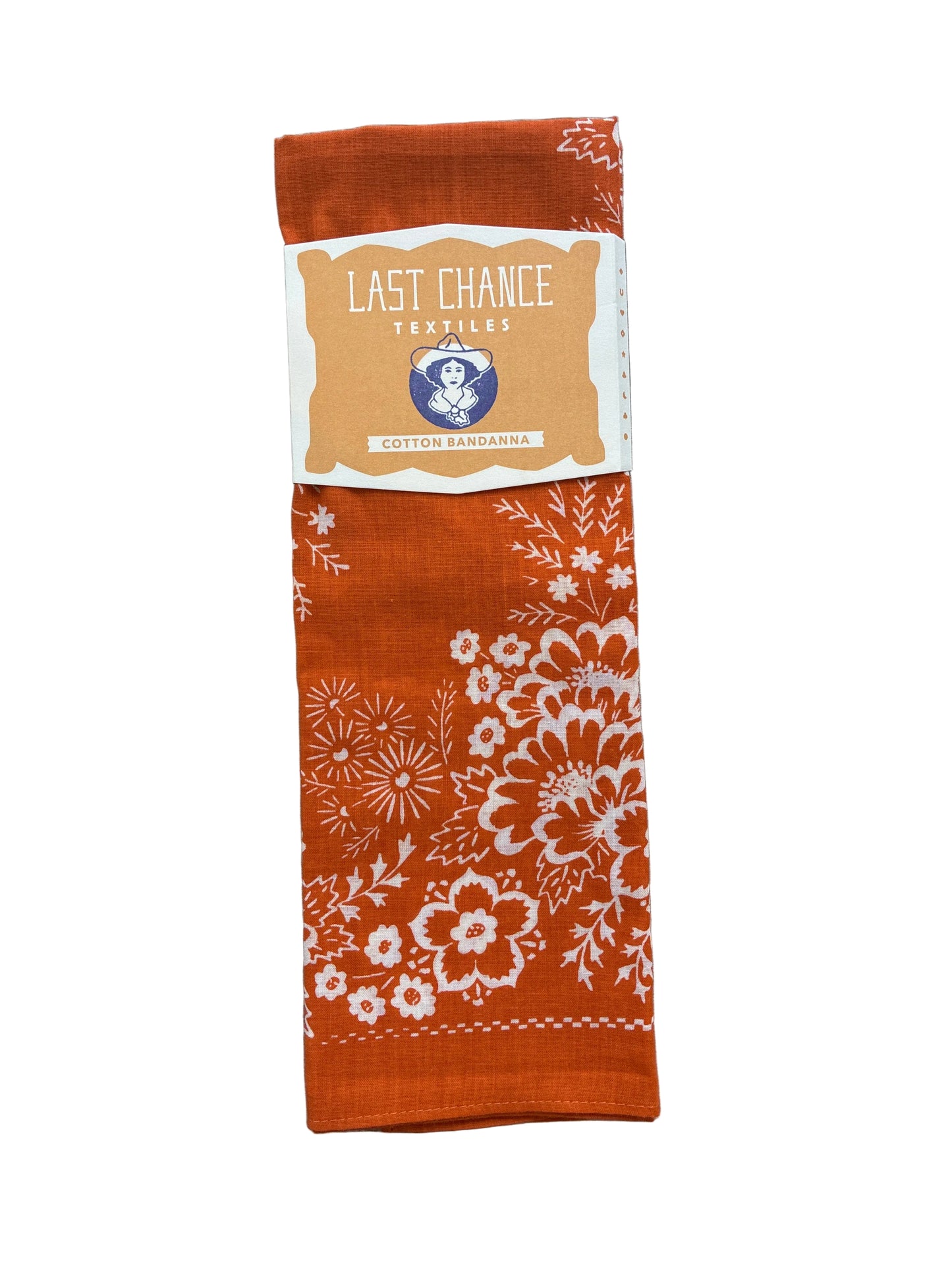 
                  
                    Last Chance Textiles | Cotton Field Bandana | Terra
                  
                