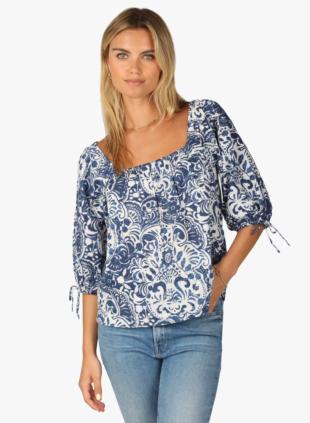 Dylan | Emma Puff Sleeve Blouse