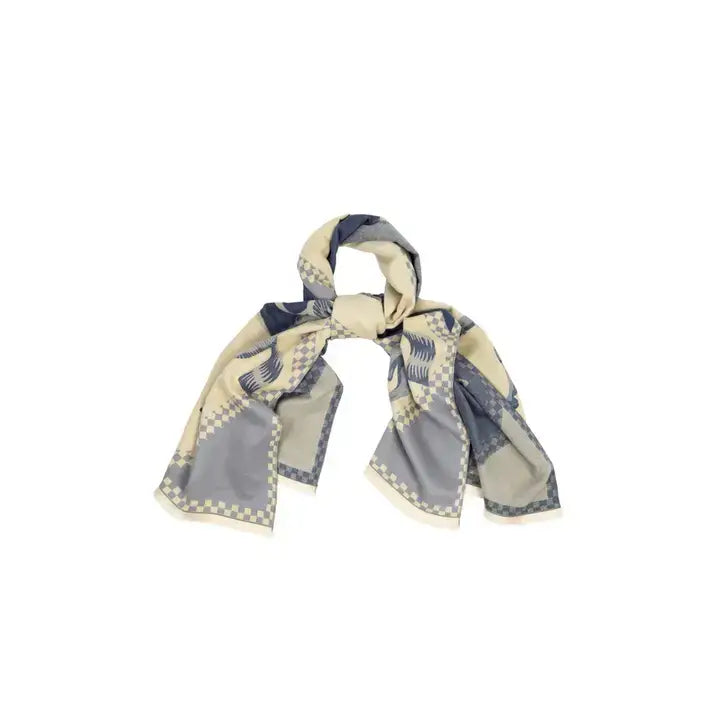
                  
                    Checkered Equestrian Scarf: Brown
                  
                