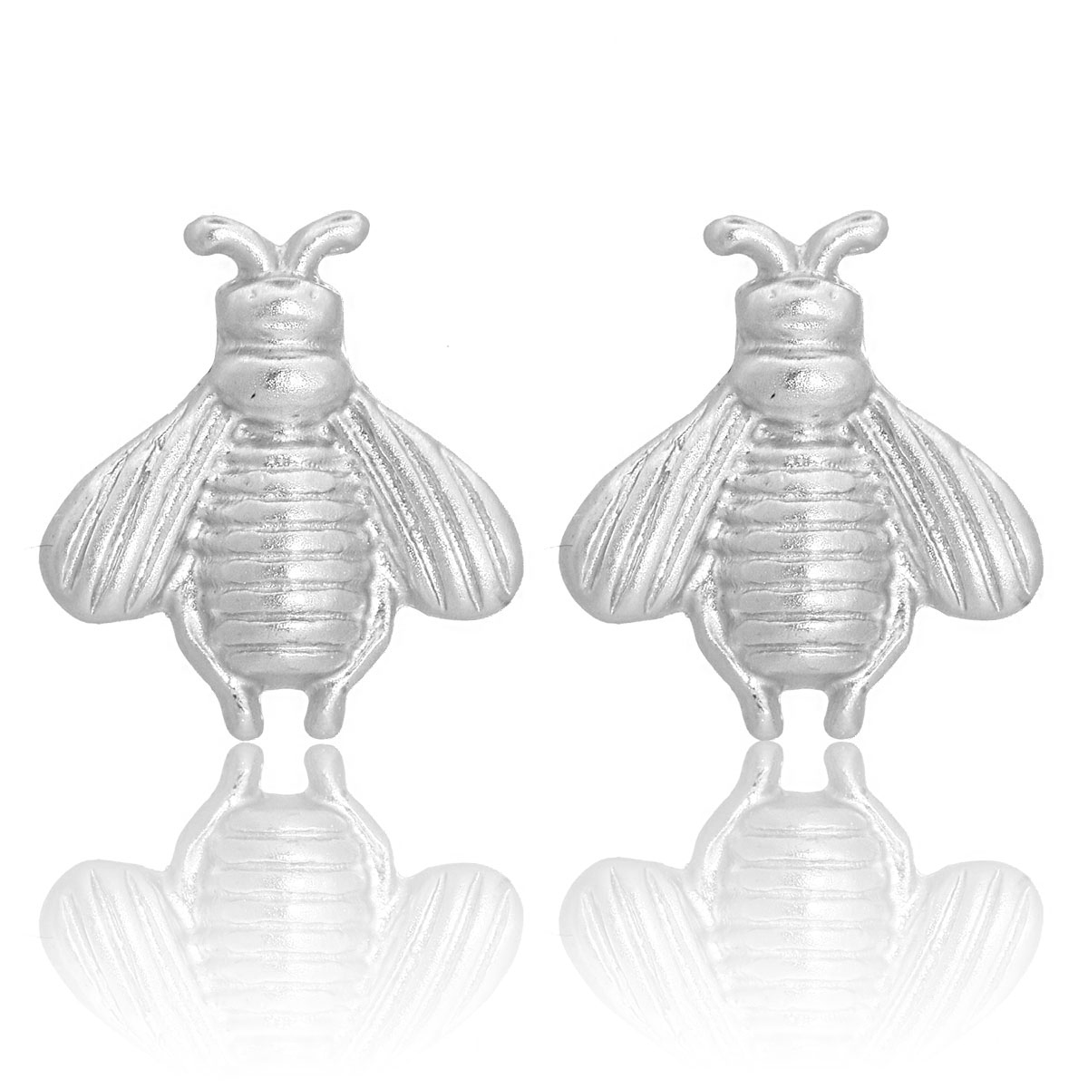 
                  
                    Delicate Bee Stud Earrings - 24K Gold Plated: Gold
                  
                