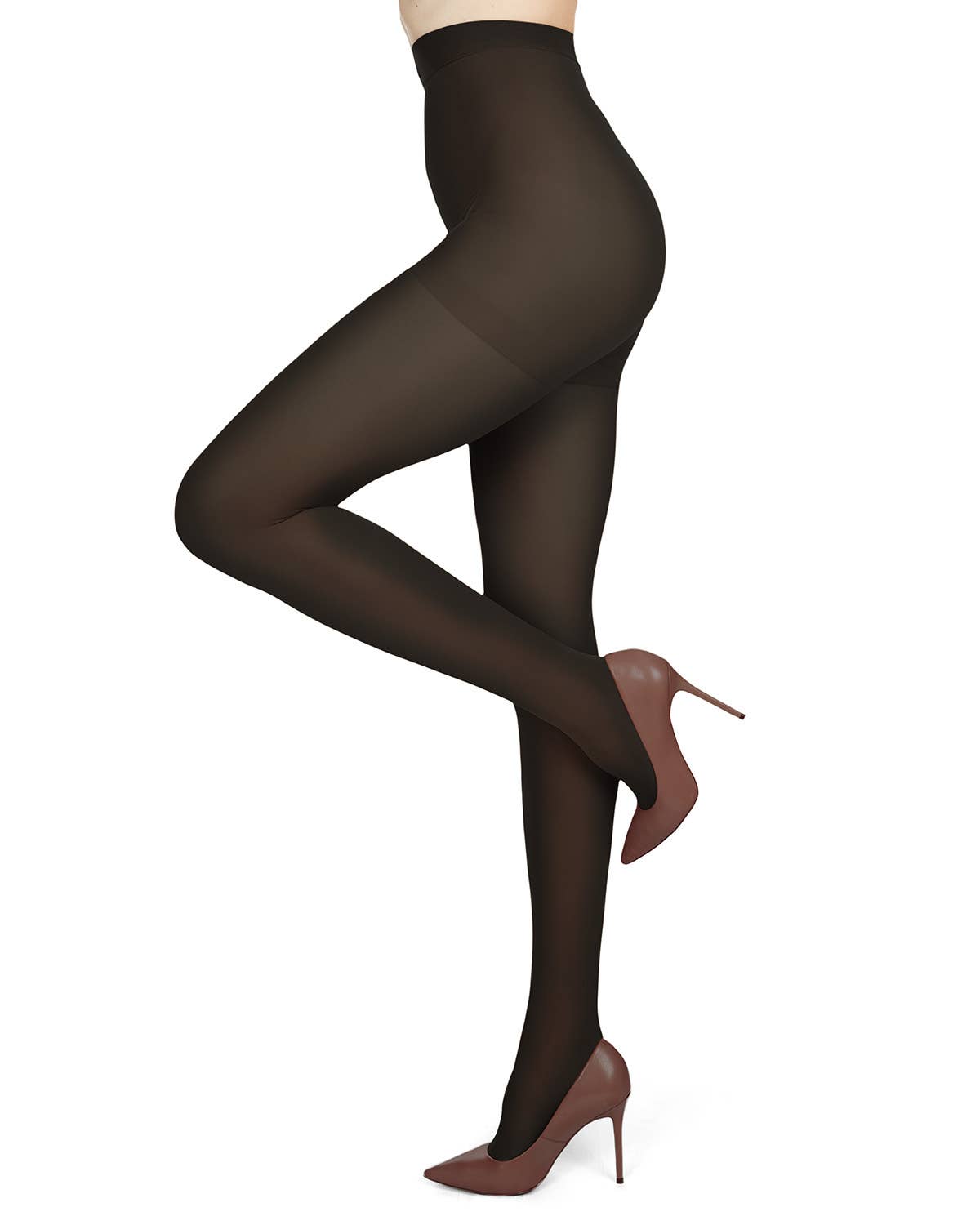 
                  
                    Microfiber Shaper Opaque Tights: Black / M-L
                  
                