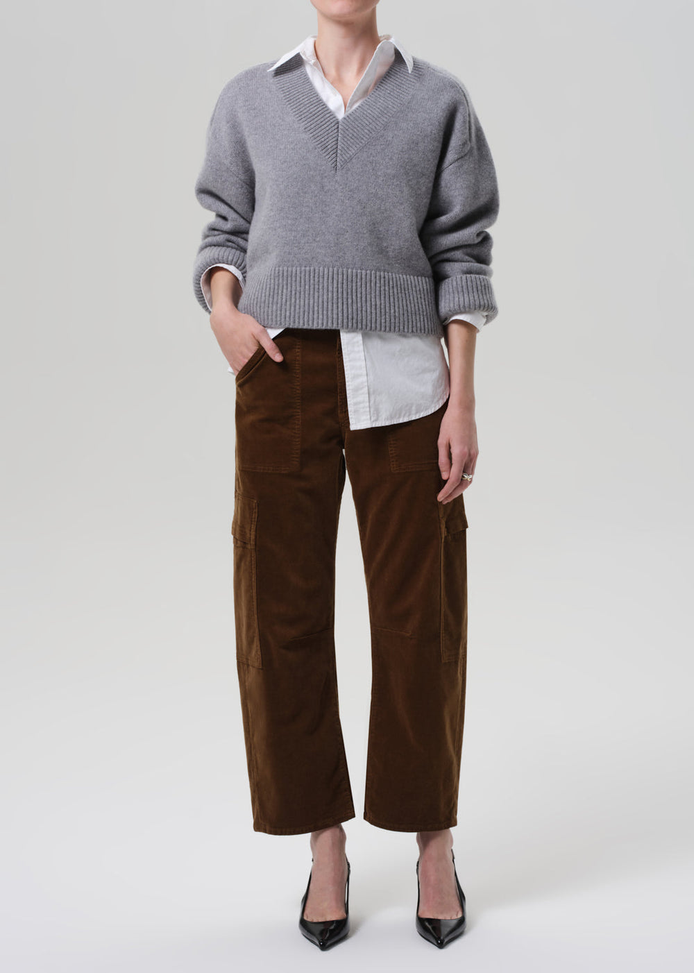 Citizens of Humanity | Marcell Low Slung Cargo Cord | Bronze