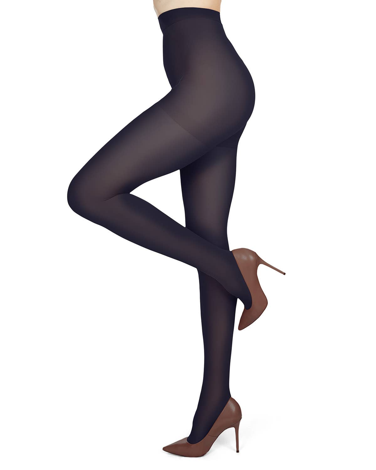 
                  
                    Microfiber Shaper Opaque Tights: Black / S-M
                  
                