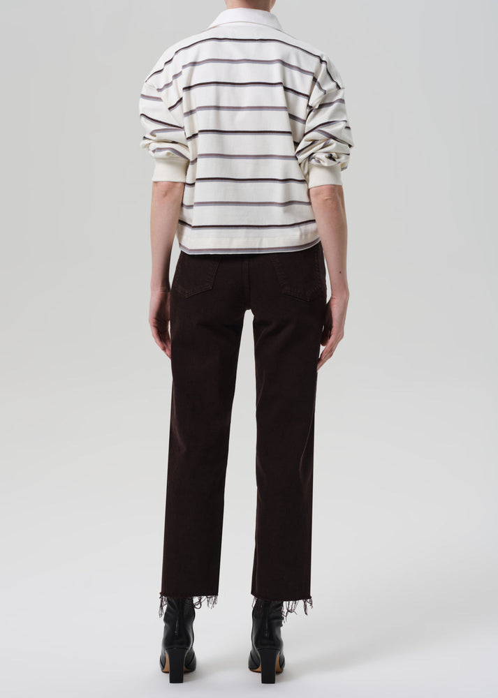 
                  
                    Citizens of Humanity | Palma Straight Raw Hem | Carob Brown
                  
                