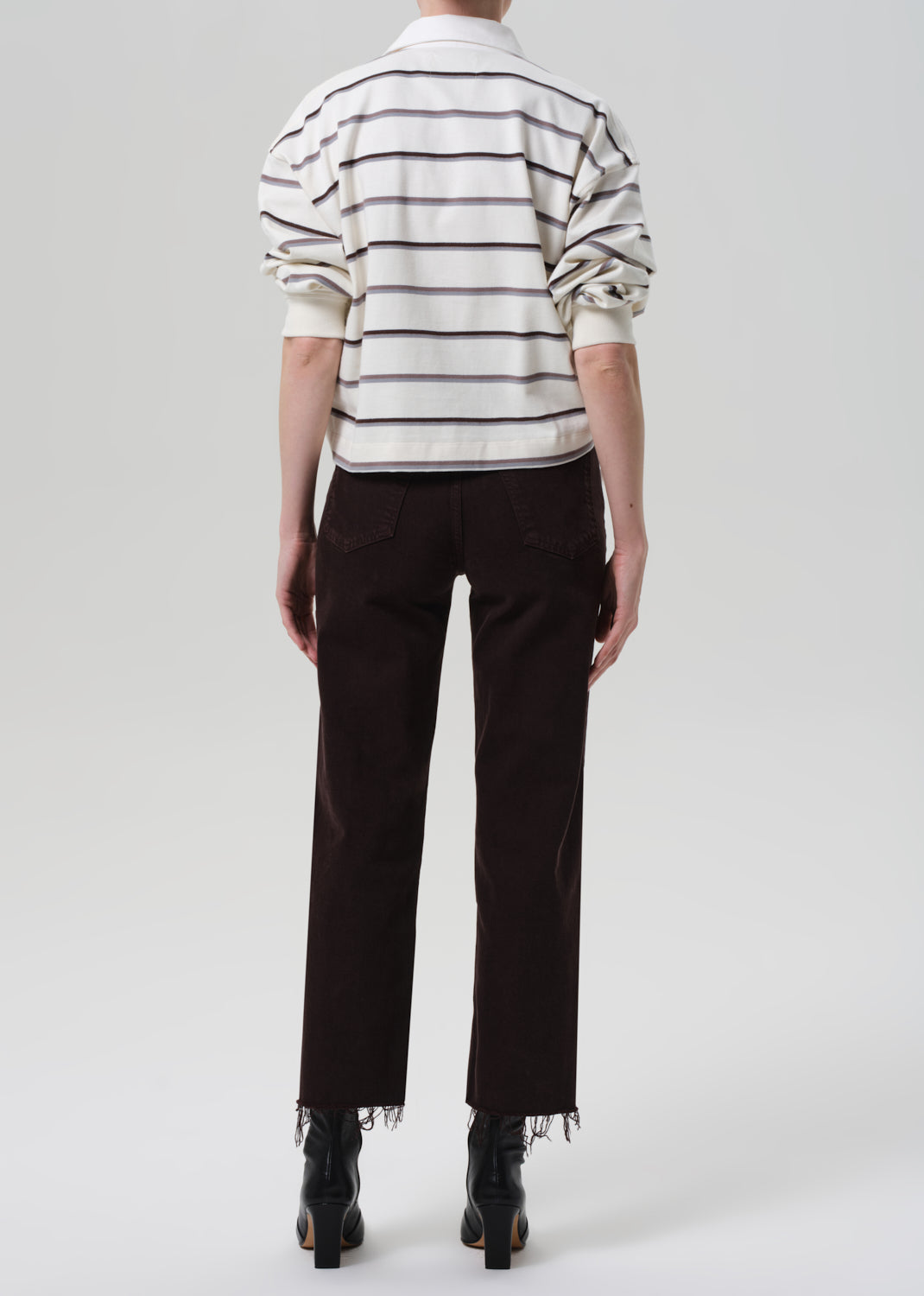 
                  
                    Citizens of Humanity | Palma Straight Raw Hem | Carob Brown
                  
                