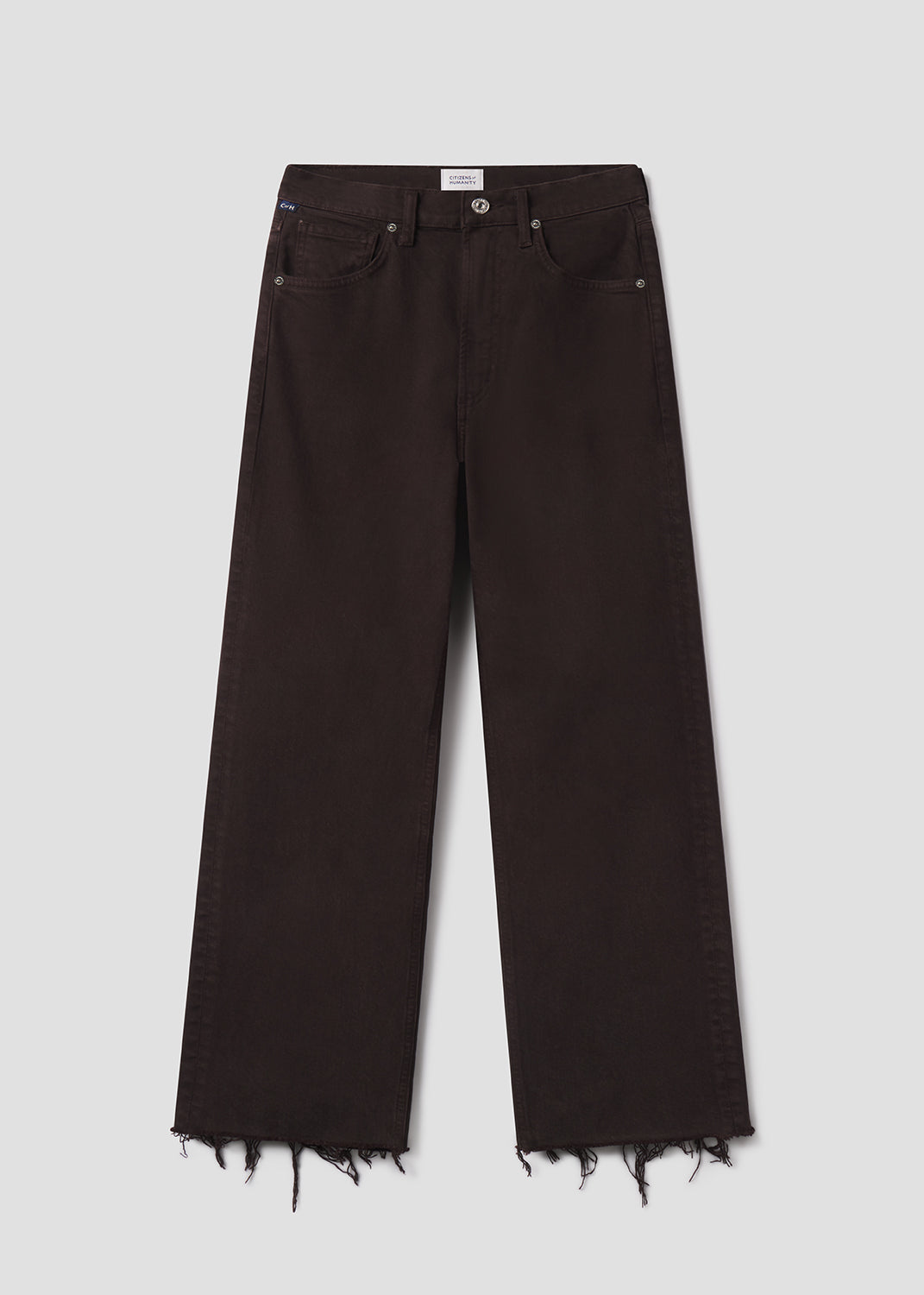 
                  
                    Citizens of Humanity | Palma Straight Raw Hem | Carob Brown
                  
                