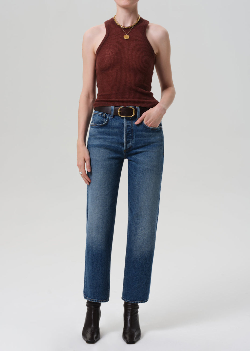 Citizens of Humanity | Delfina High Rise Straight Leg | Cici