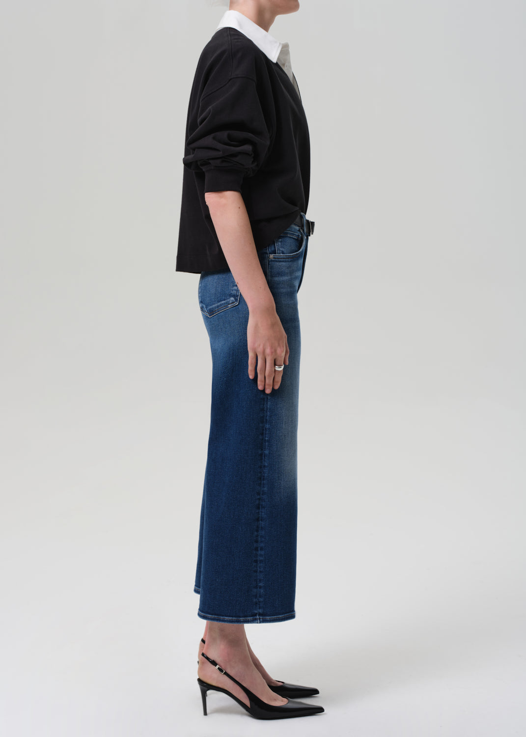 
                  
                    Citizens of Humanity | Lyra Wide Leg Crop | Augusta
                  
                