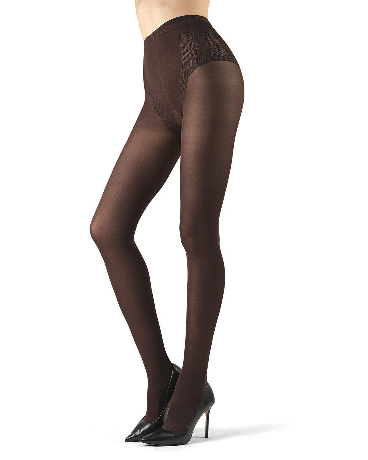 
                  
                    Model Top 70 Women's Control Top Opaque Tights: Moka / 2-M
                  
                