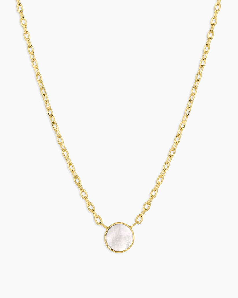 Gorjana | Rose Mother of Pearl Necklace