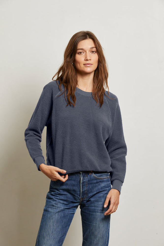 
                  
                    Perfectwhitetee | Ziggy LS Shrunken Crew
                  
                