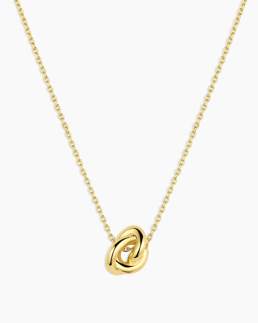 Gorjana | Infinity Knot Necklace | Gold
