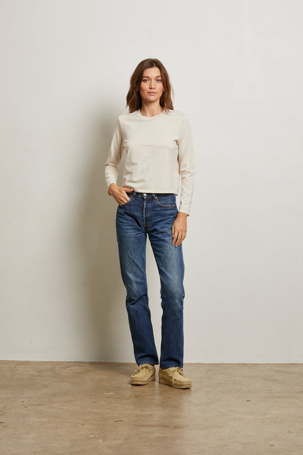 Perfect White Tee | Bruce L/S tee | Sugar