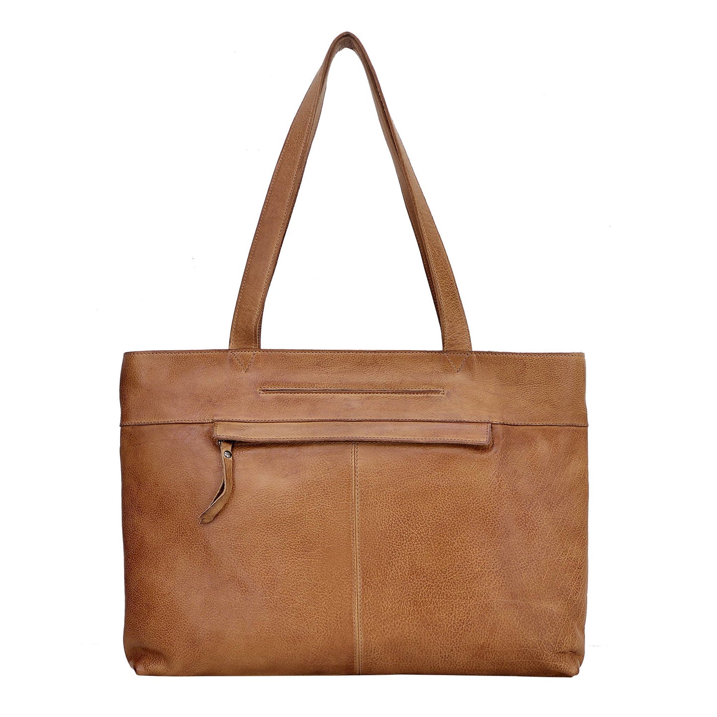 
                  
                    Noelle Handcrafted Leather Tote: Moss
                  
                
