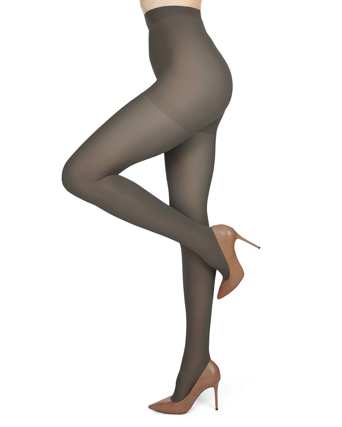 
                  
                    Microfiber Shaper Opaque Tights: Black / M-L
                  
                