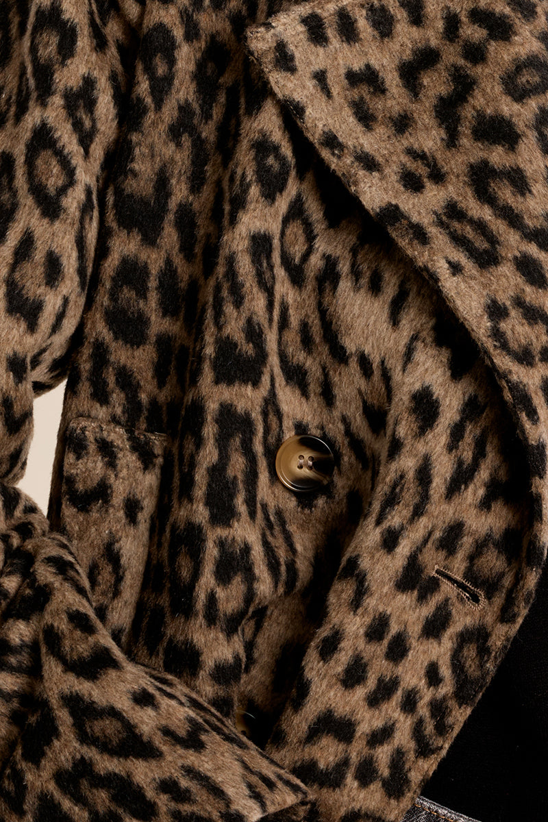 
                  
                    Molly Bracken|Faux Leopard Jacket
                  
                