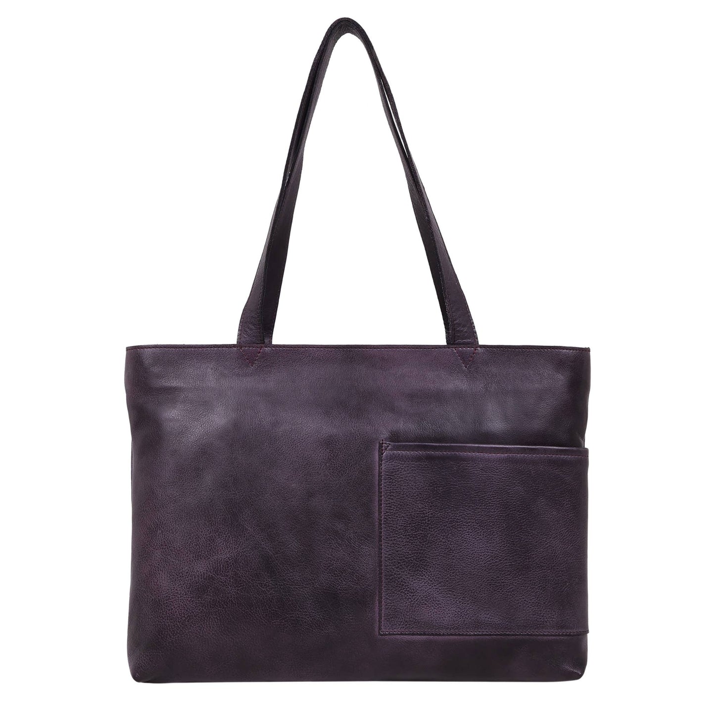 
                  
                    Noelle Handcrafted Leather Tote: Moss
                  
                