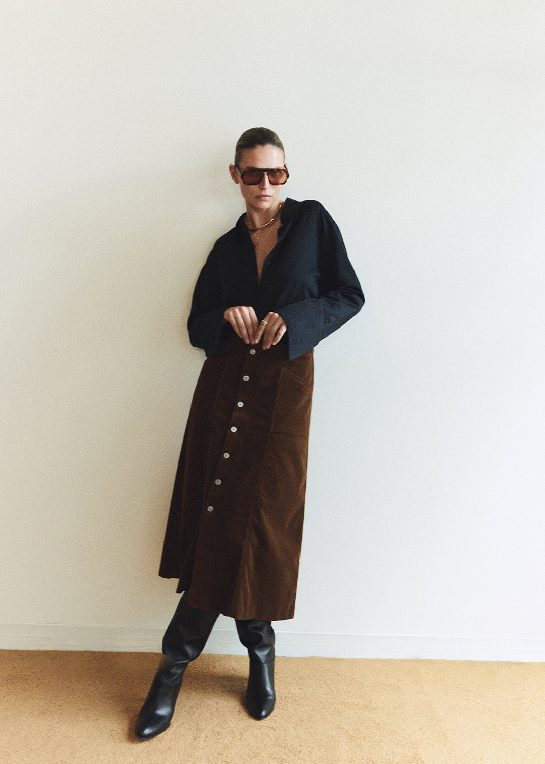
                  
                    Citizens Of Humanity | Devin A-Line Skirt | Manuka
                  
                