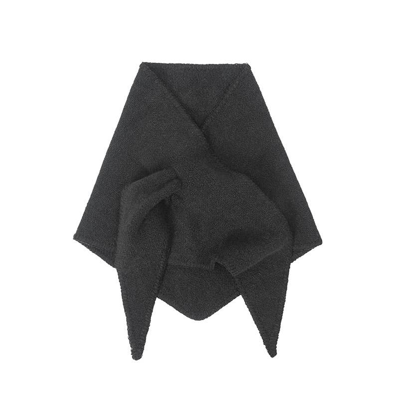 
                  
                    Solid Knit Triangle Scarf : 02 White
                  
                
