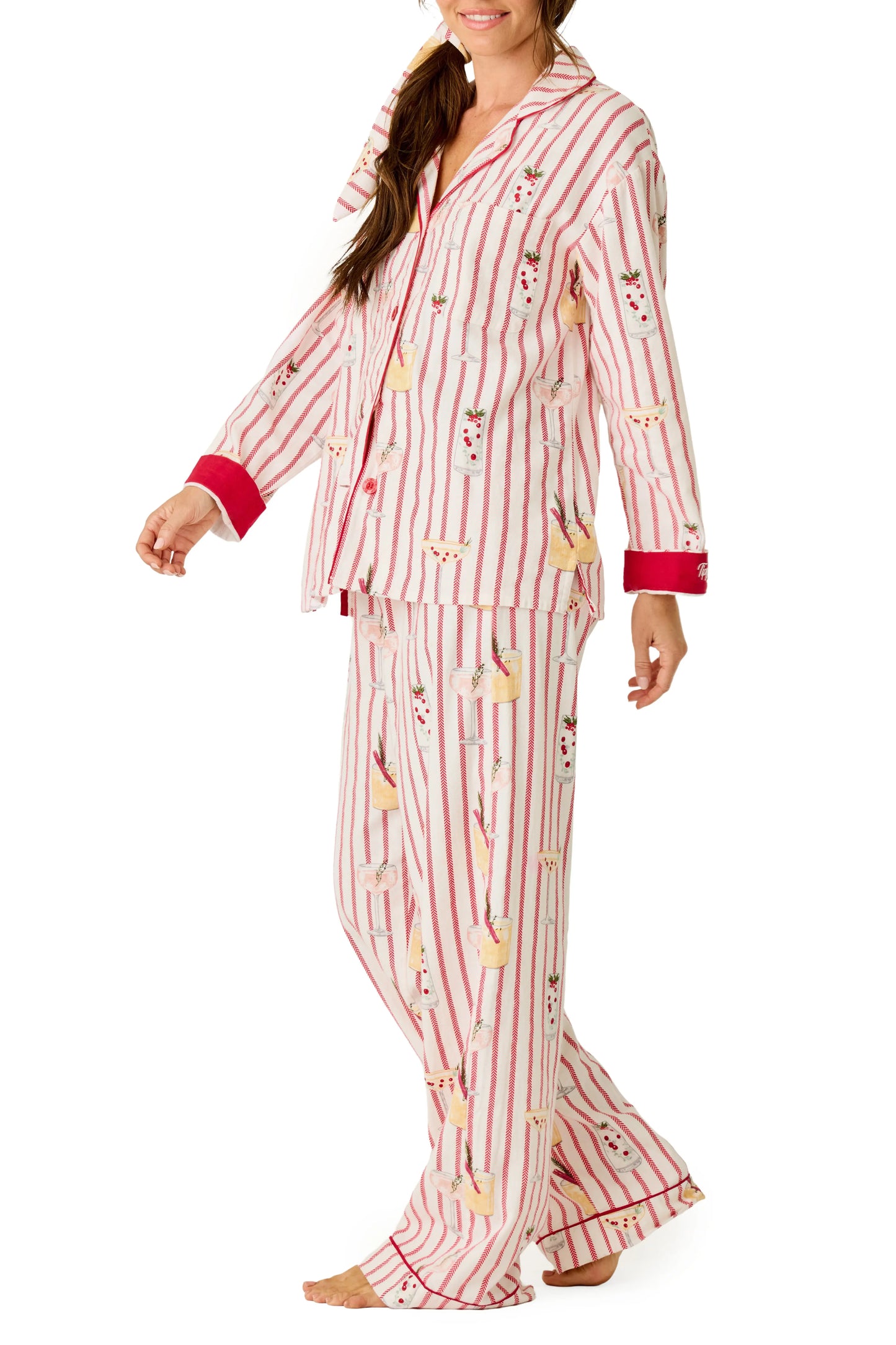 
                  
                    PJ Salvage | Martinis & Mistletoe PJ Set | RAMAPJ
                  
                