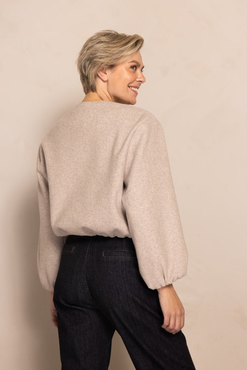 
                  
                    ZHRILL | ZHMANOA jacket | Cream
                  
                