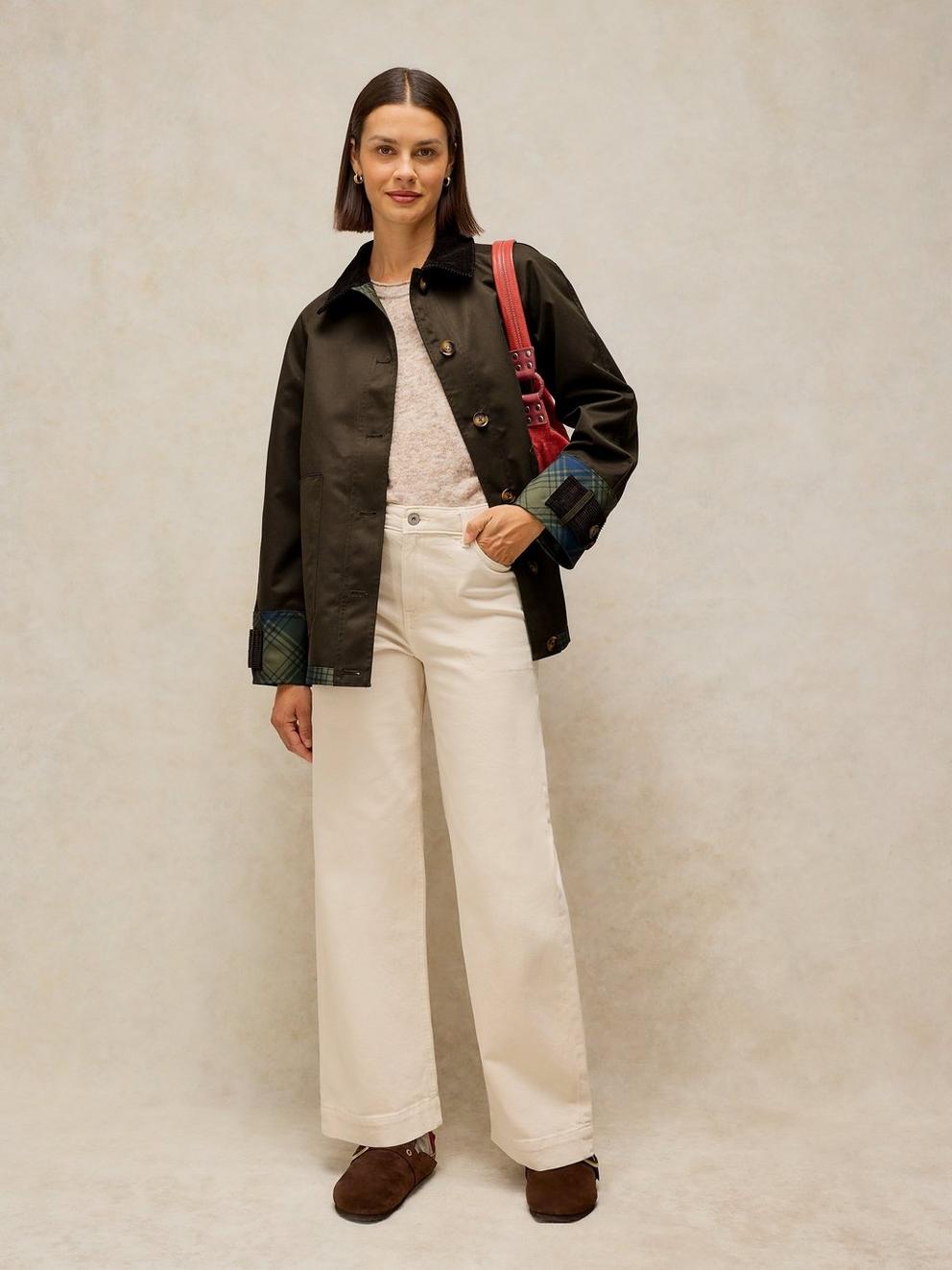 
                  
                    White Stuff | Jackson Reversible Jacket | Dark Green
                  
                