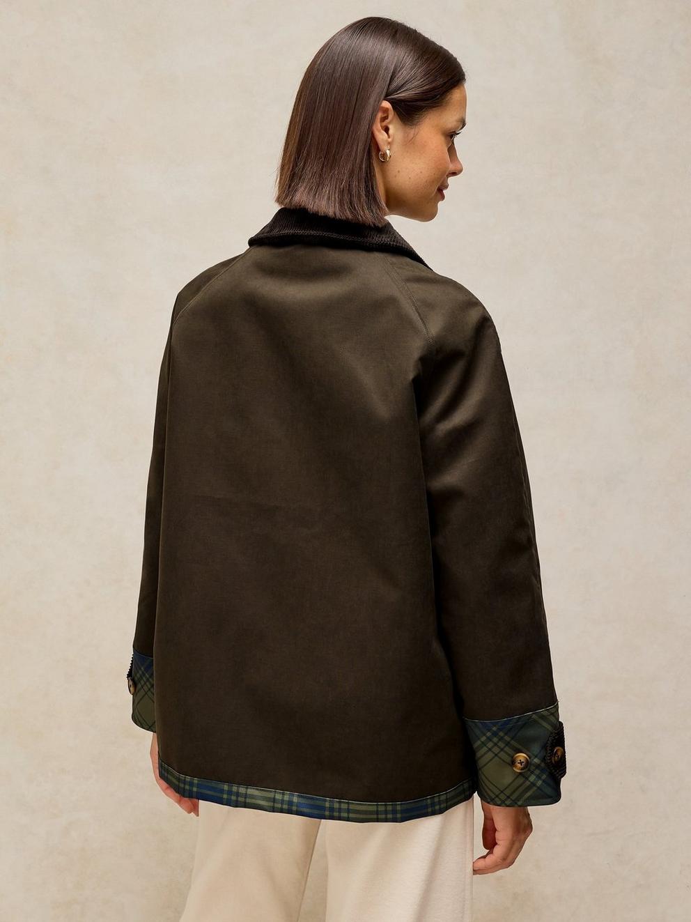
                  
                    White Stuff | Jackson Reversible Jacket | Dark Green
                  
                