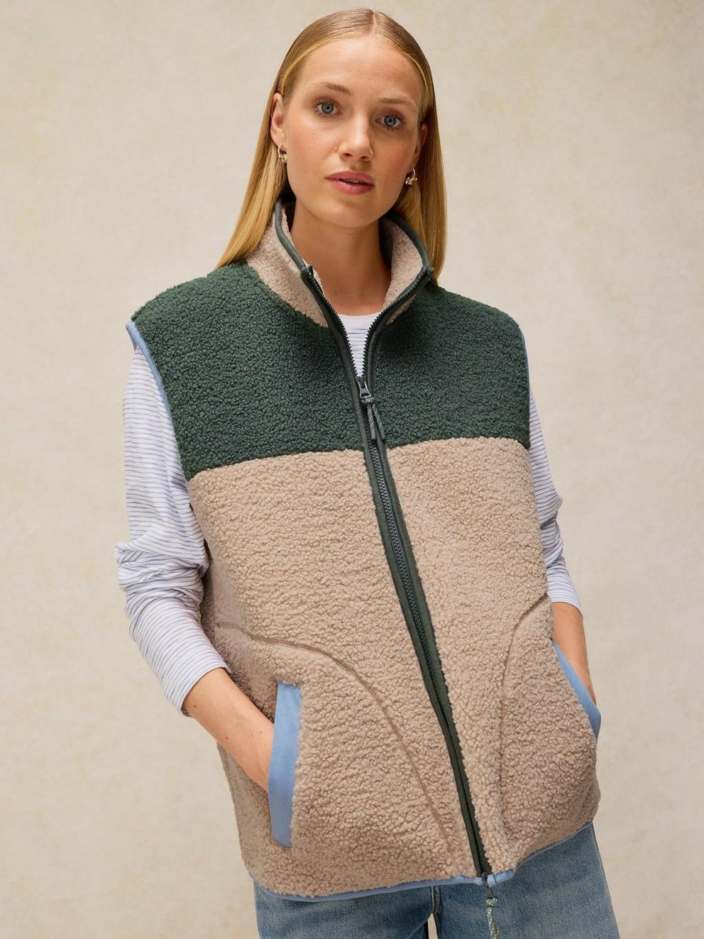 
                  
                    White Stuff | BORG Vest | Natural
                  
                