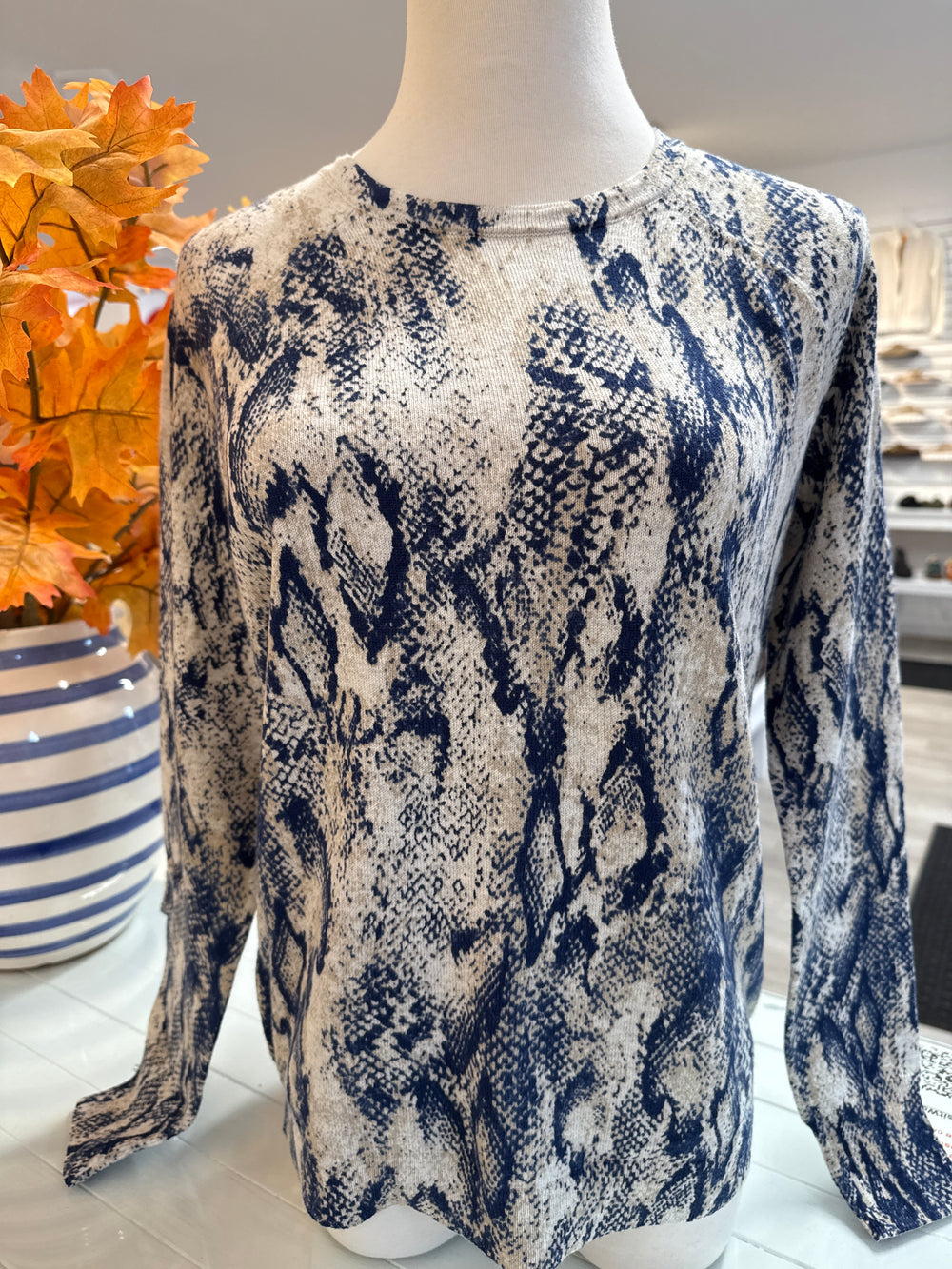 J.Society | Reptile Crew Sweater | 22018