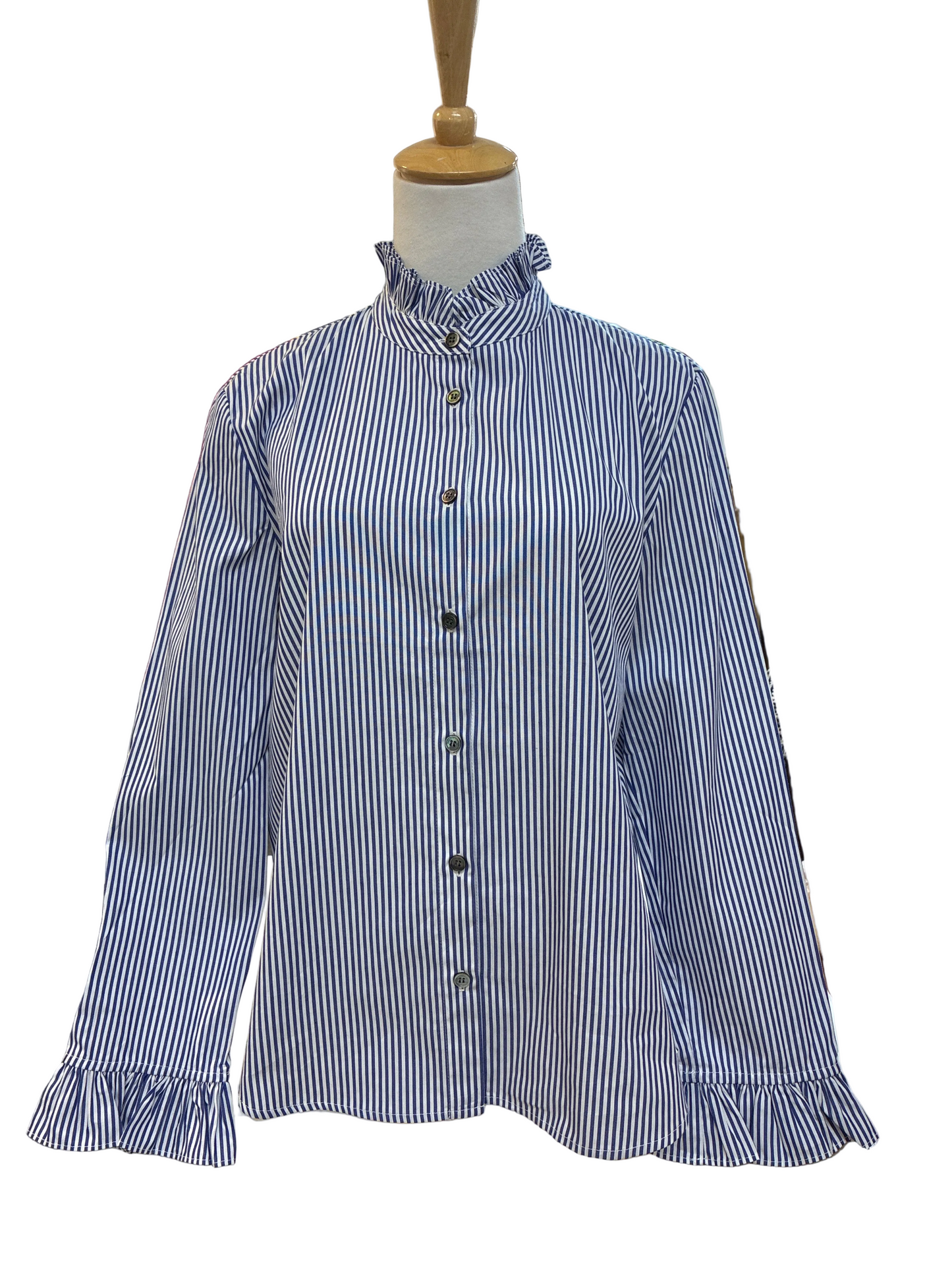 
                  
                    J.Society | Stripe Ruffle Blouse | 71041
                  
                