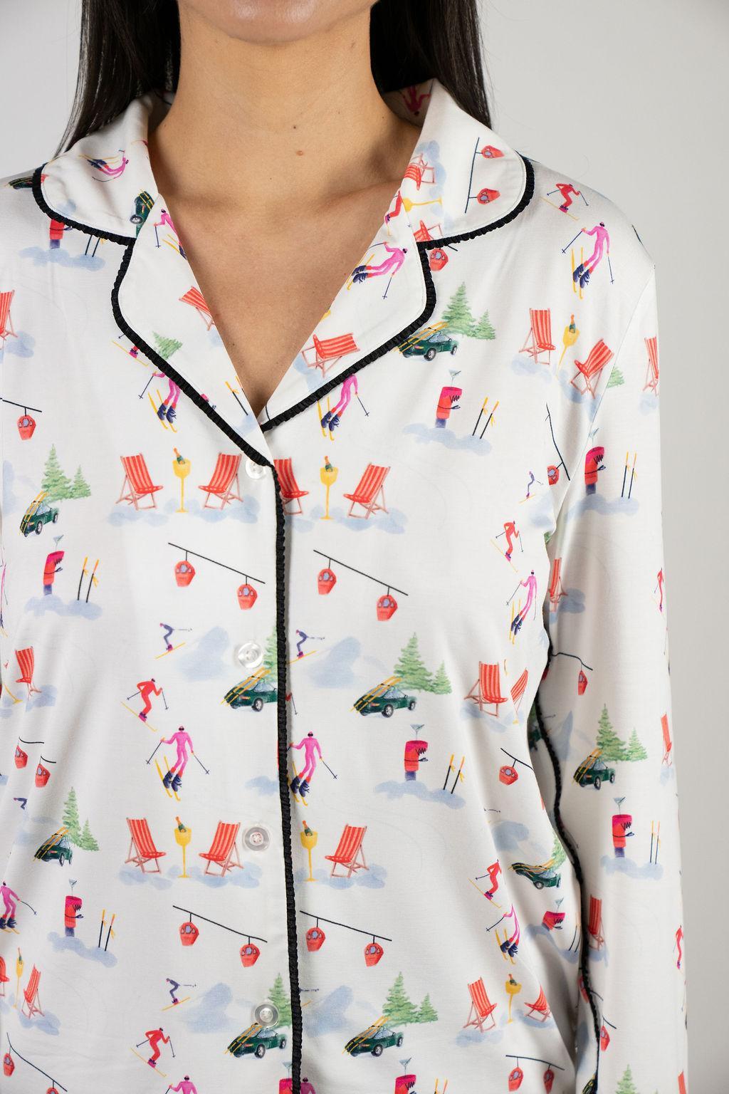 
                  
                    Aspen Dream | Skier Village| Long PJ Set
                  
                