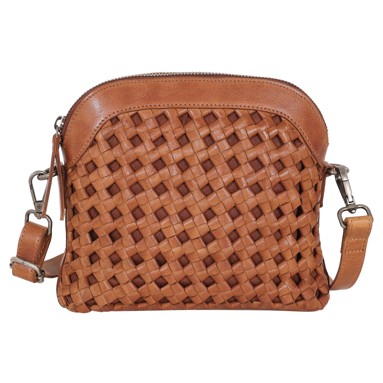
                  
                    Latico | Coast Leather Bag | Cognac
                  
                