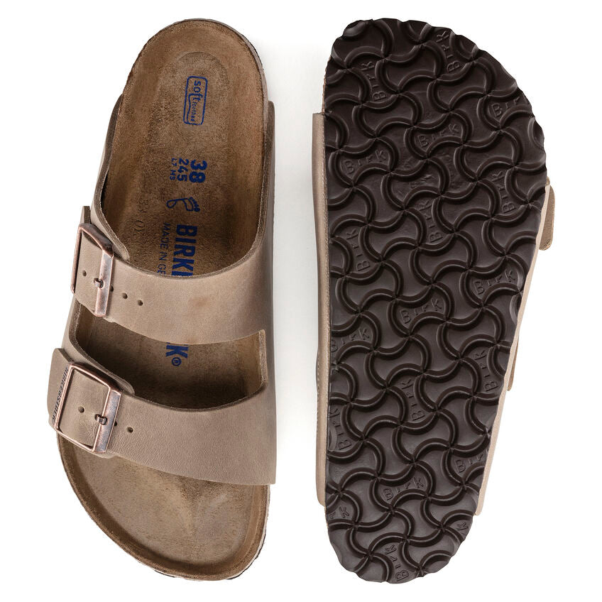 Birkenstock Brown Leather SFB Arizona Birkenstock Arizona SFB - Dark | Sole Food main image 3