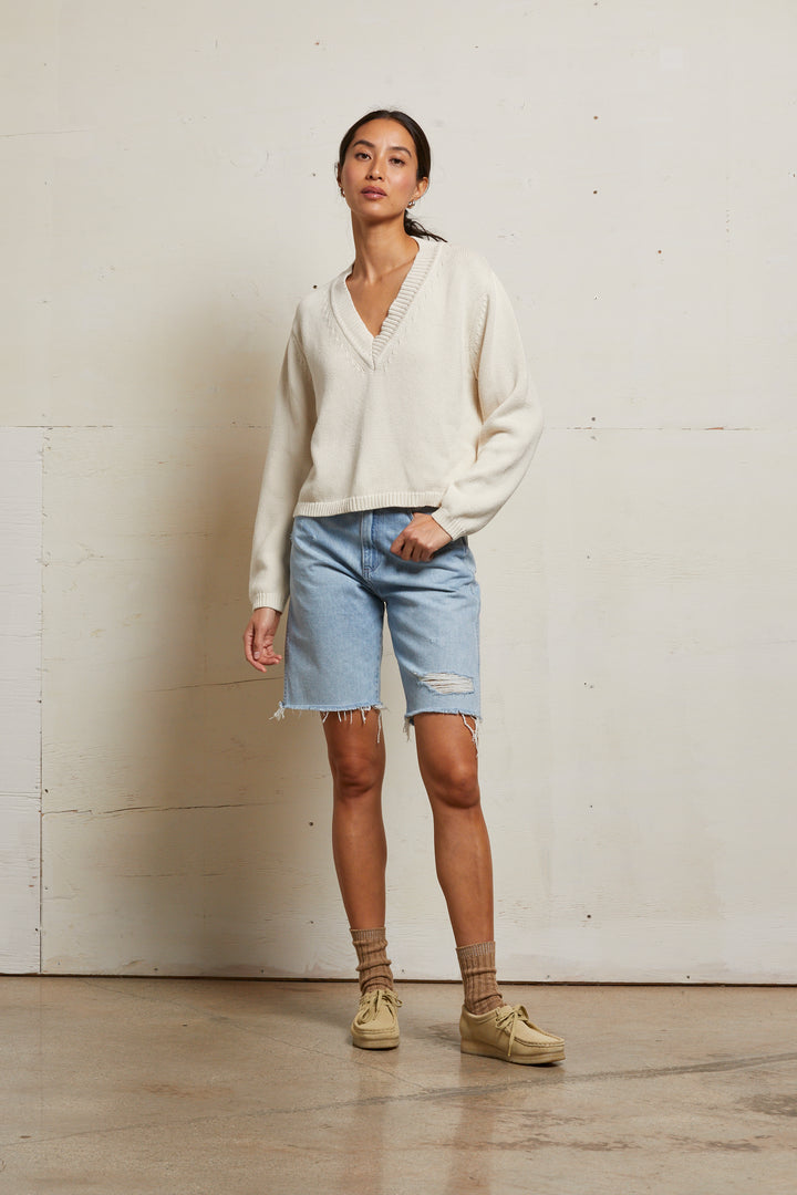 Perfect White Tee | Addie | Sugar
