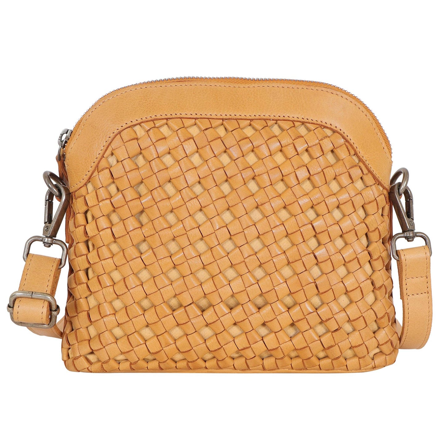 
                  
                    Coast Leather Crossbody Bag: Cognac
                  
                