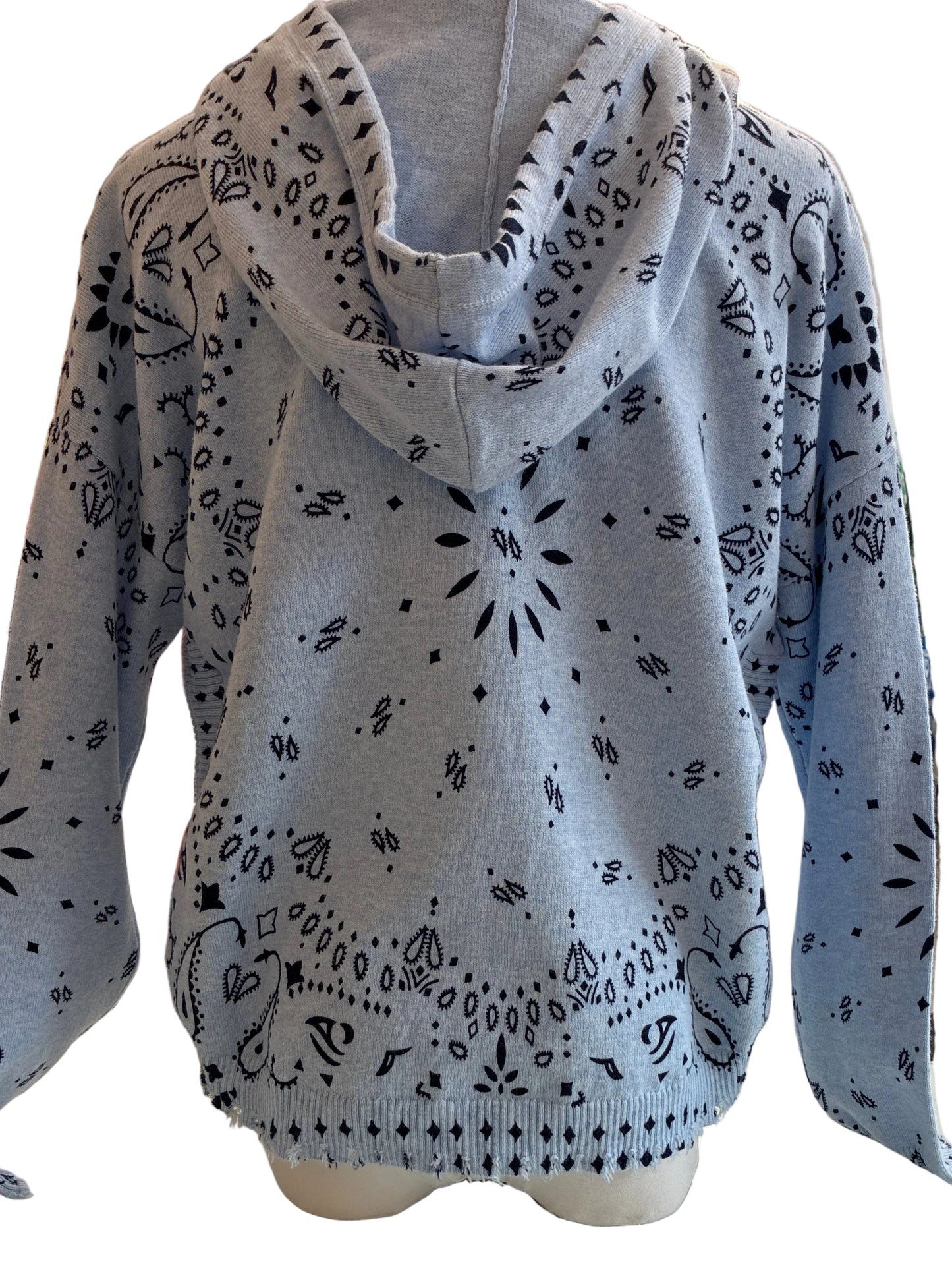 
                  
                    J.Society | Paisley Hoodie | Chambray
                  
                