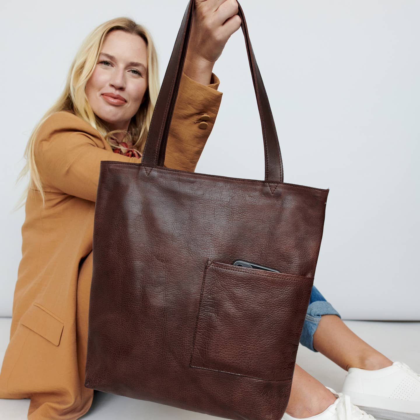 
                  
                    Latico Leathers | Leon Handcrafted Leather Tote Bag
                  
                