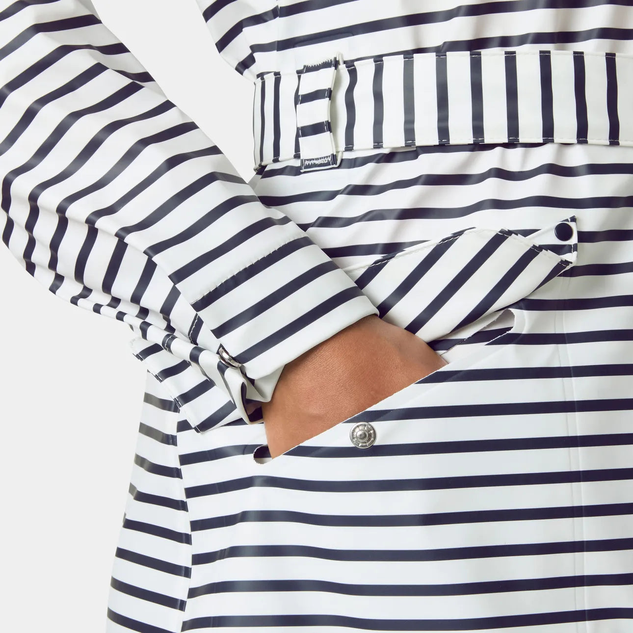 
                  
                    Helly Hansen | Kirkwall II Raincoat | Navy Stripe
                  
                