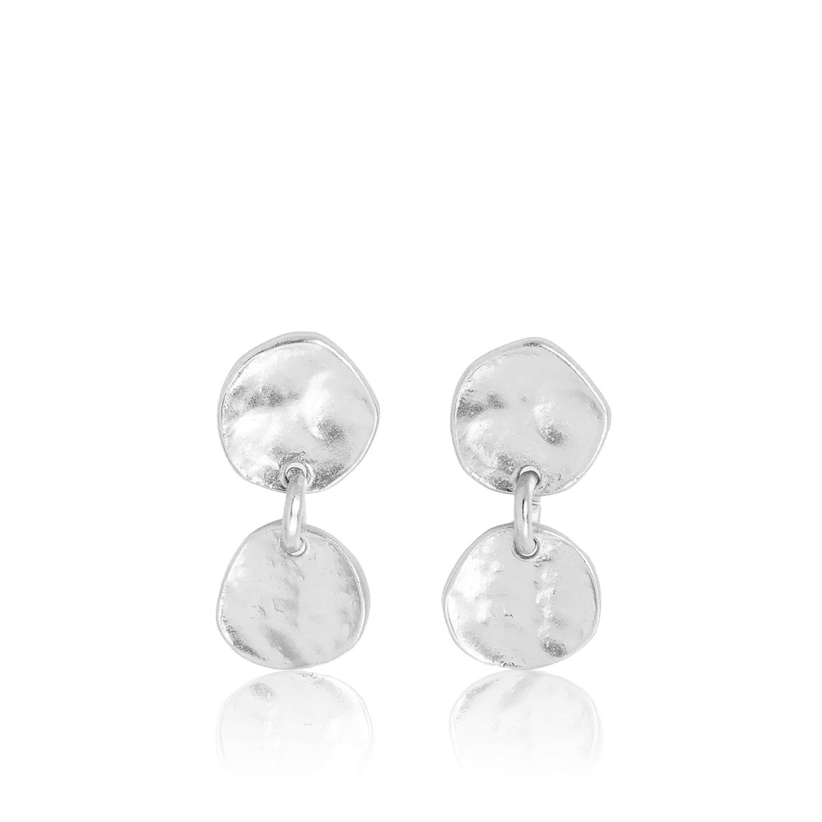 
                  
                    Stylish Medallion Disc Drop Earrings - 24K Gold Plated: Gold
                  
                