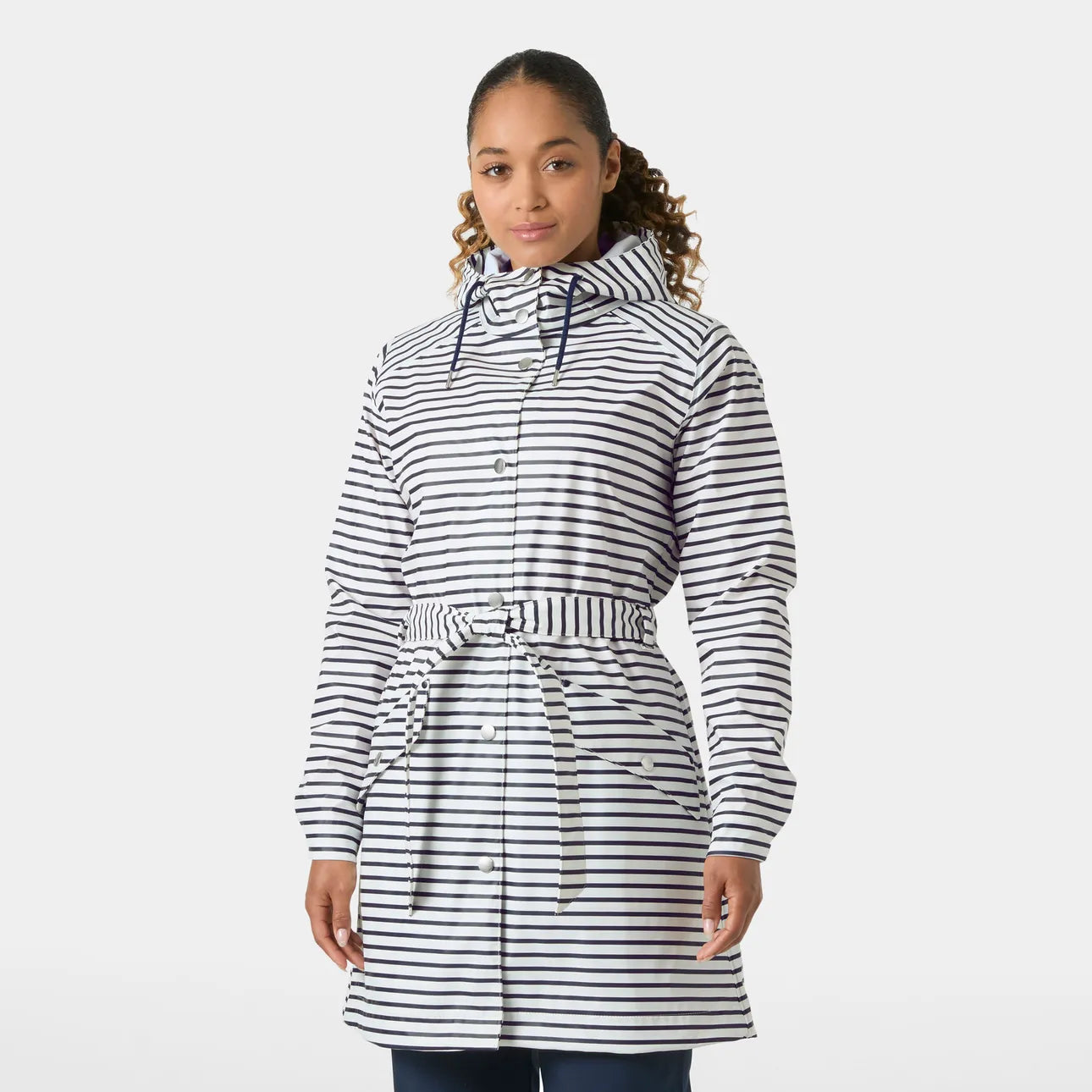 
                  
                    Helly Hansen | Kirkwall II Raincoat | Navy Stripe
                  
                