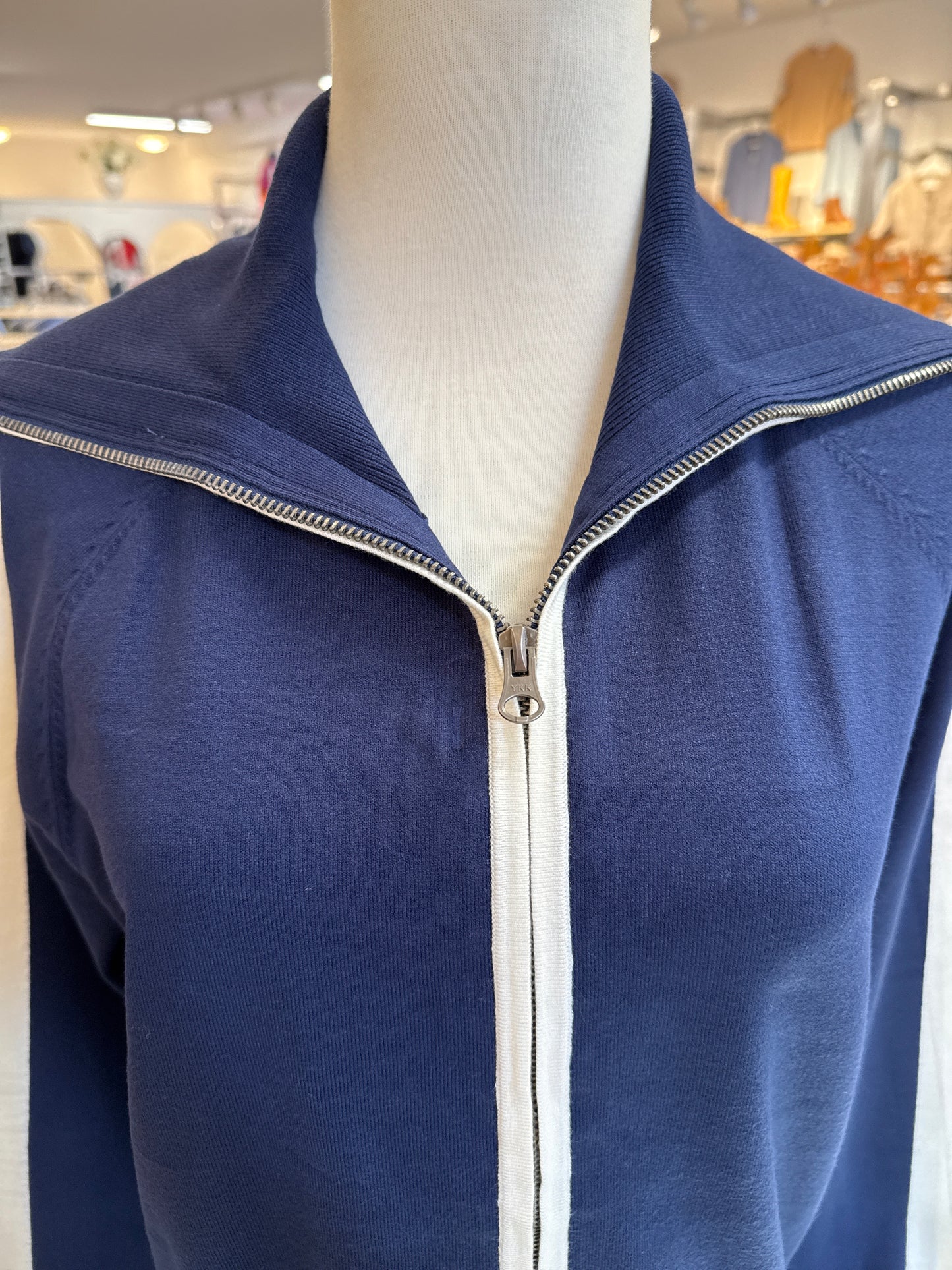 
                  
                    J.Society |  Single Stripe Zip Front Hoodie | 30010
                  
                