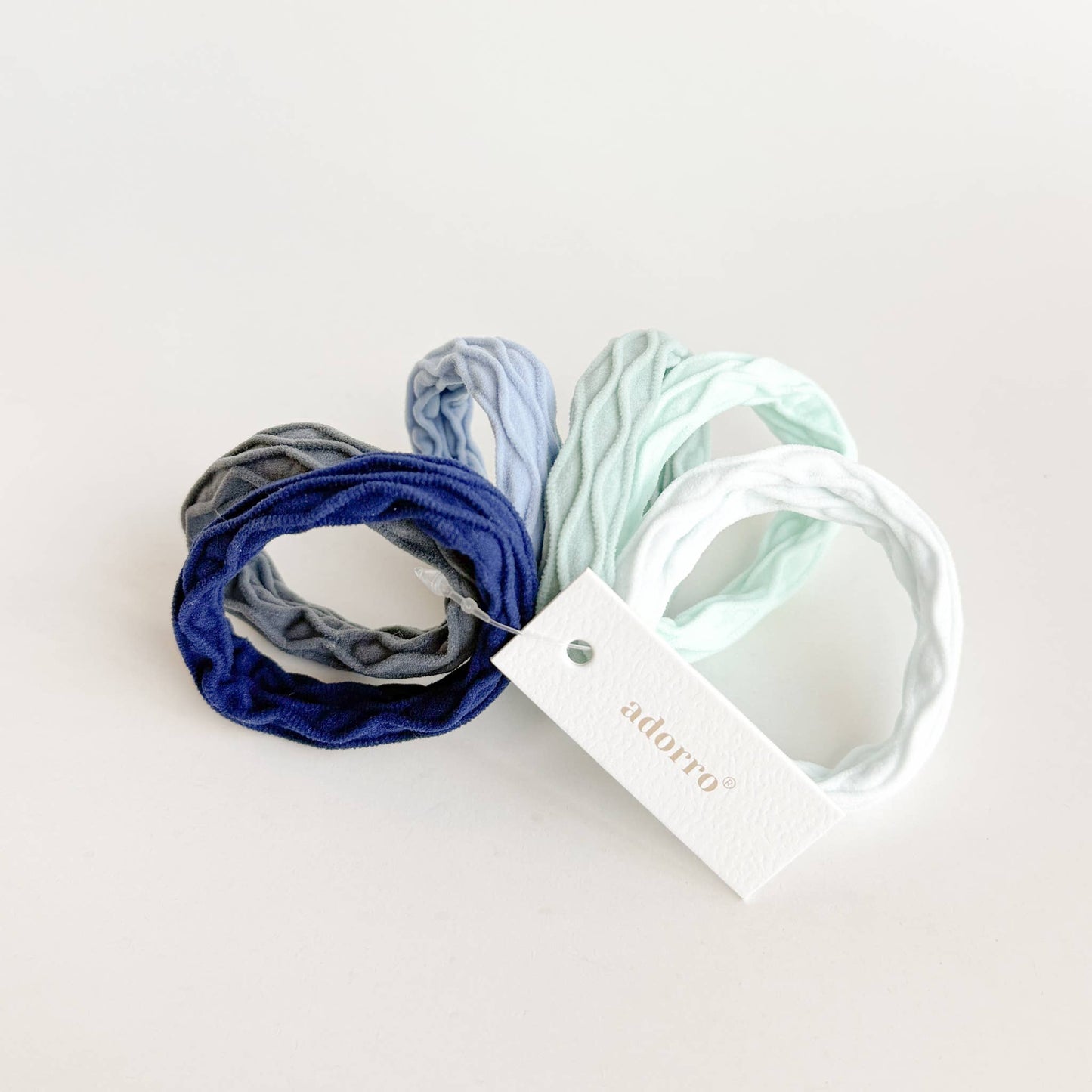 
                  
                    Coastal Wavy Seamless Hair Ties (Set of 6)
                  
                