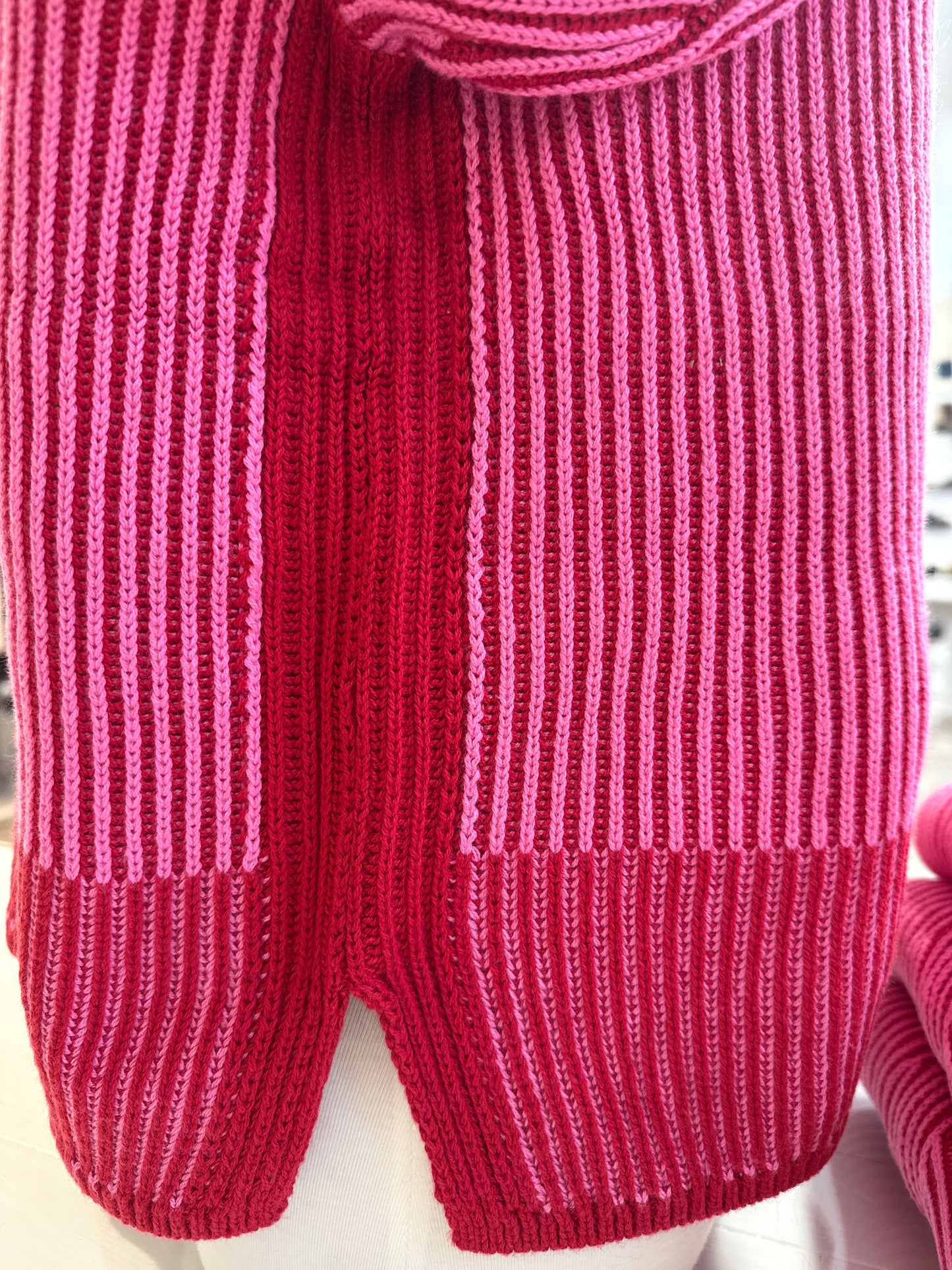 
                  
                    J.Society | Two Tone Plaited Crew Sweater | 22050
                  
                