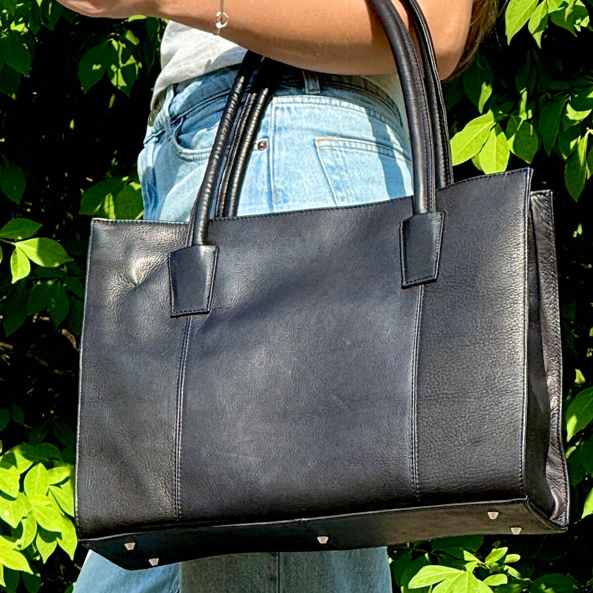 
                  
                    Festival Leather Tote Bag: Cafe
                  
                