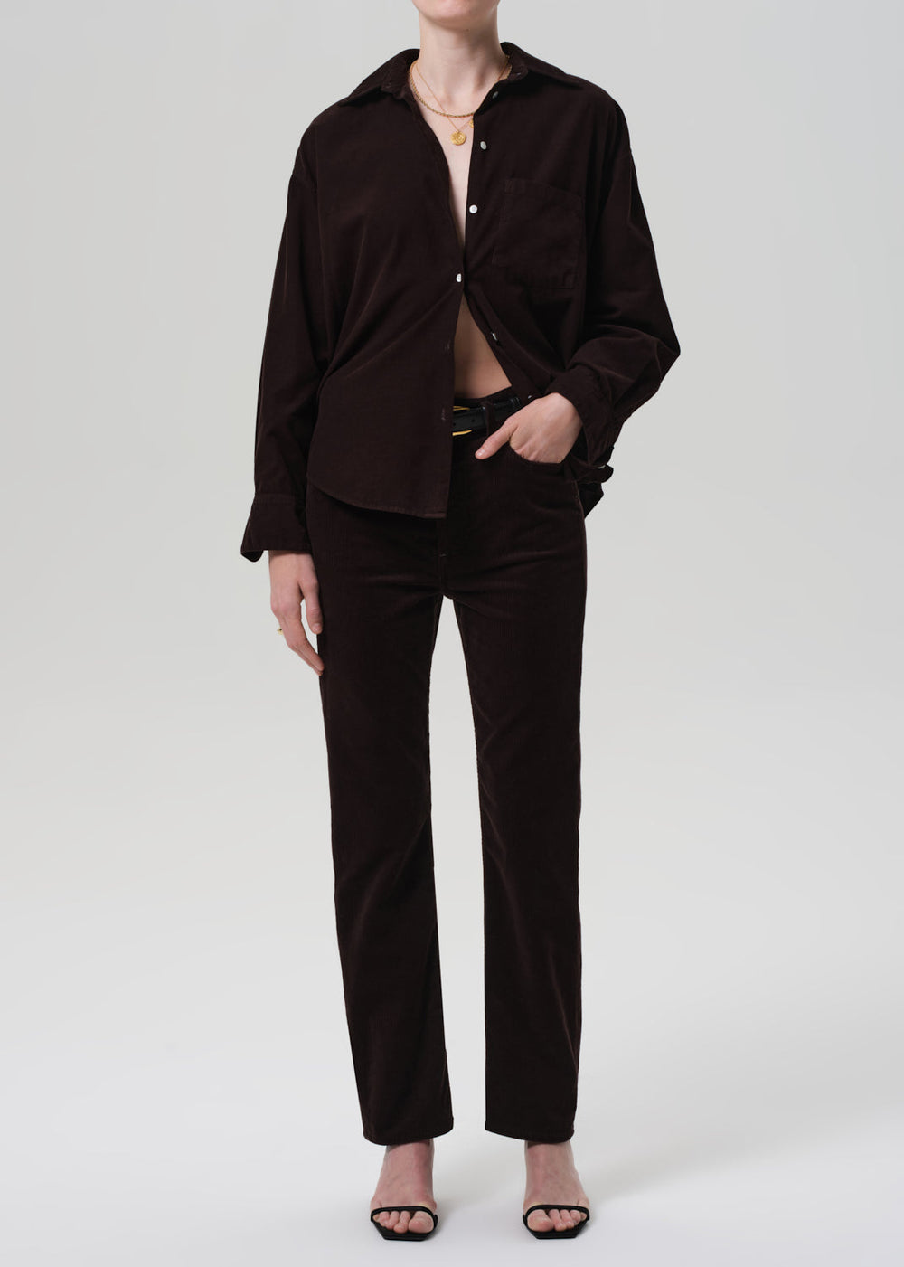 Citizens of Humanity | Kayla Shirt Corduroy | Barrister